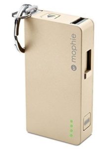 Mophie Key Chain Reserve Power Bank with Lightning Connector For iPhone iPad