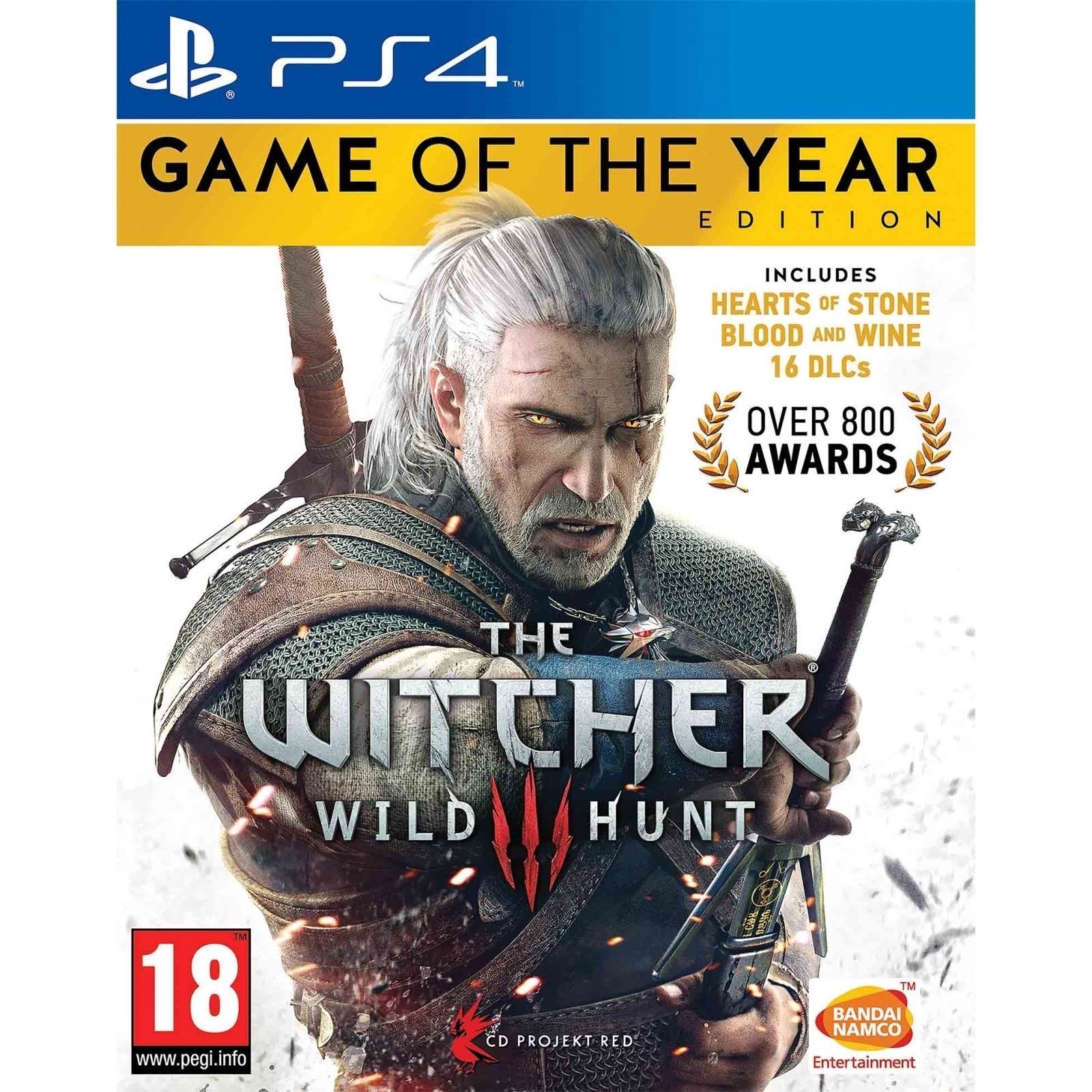 The Witcher 3 Wild Hunt Game of The Year Edition ps4