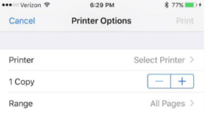 convert web page to pdf in safari browser