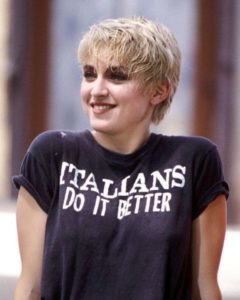 madonna's short Hairstyle for ladies