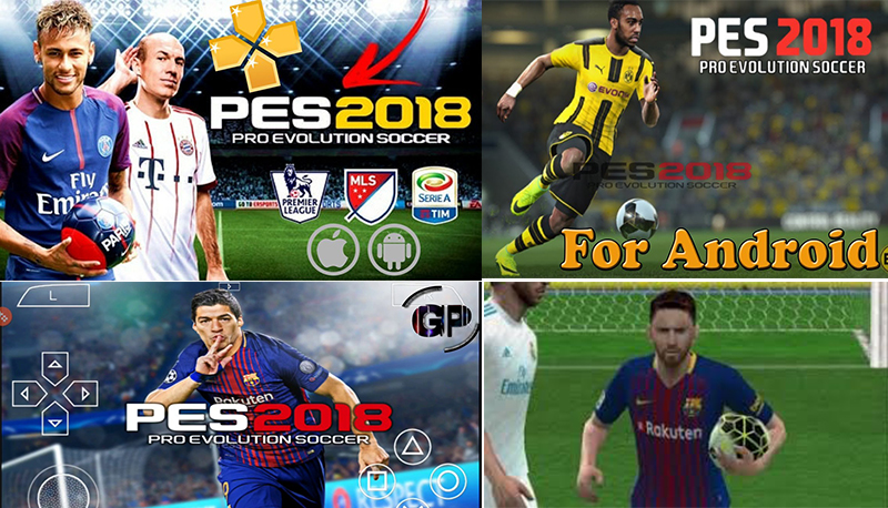 PES 2018 ISO AND PPSSPP APK DOWNLOAD FOR ANDROID