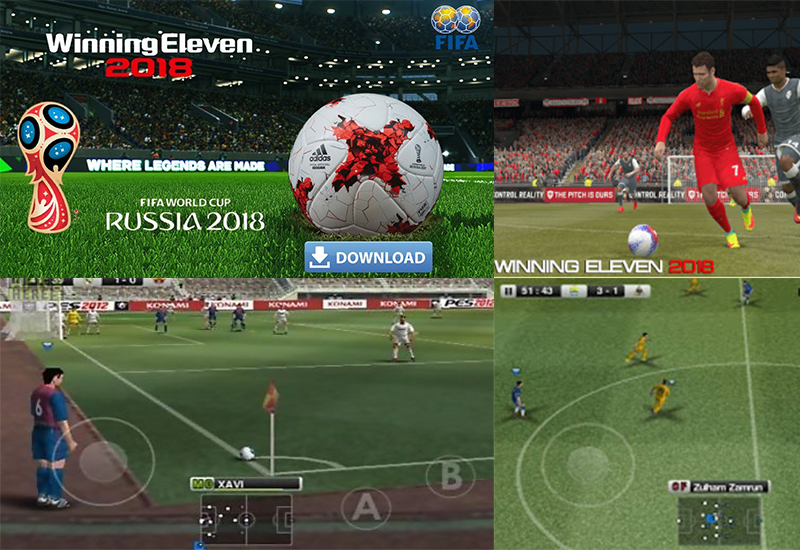 Latest Winning Eleven 2018 apk mod obb download