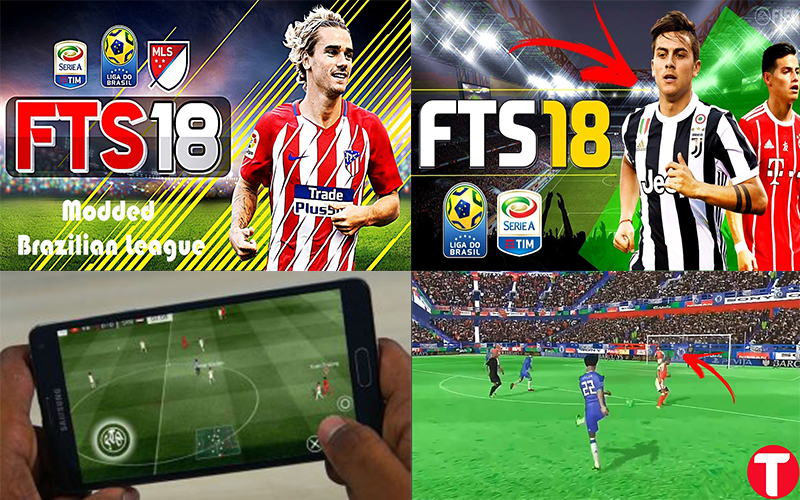 Download First Touch Soccer 2018 (Fts 18) Apk Mod + Data File