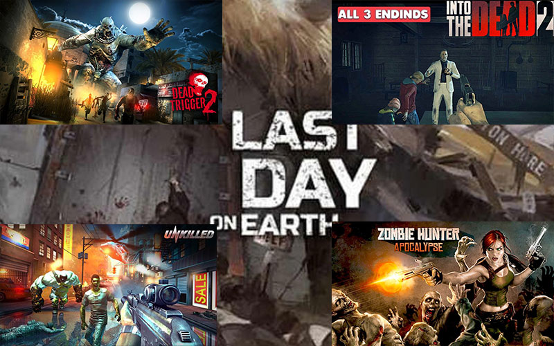 best zombie HD apk games