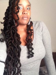 Long Crazy Loc style for Ladies