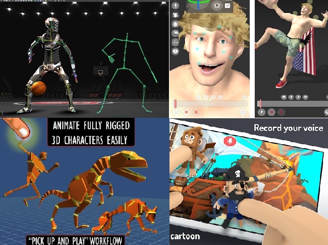 best free 3d android and iOS animation apps