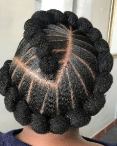 curly broad natural hair braid for black ladies - therighthairstyles