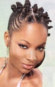 simple but cute natural hairstyle for african queens - lasthairmodels