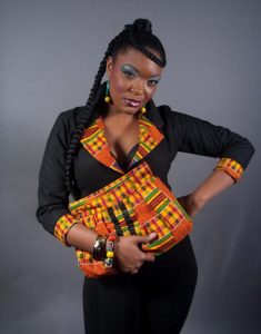 stylish jean top and trouser with ankara bag - nairaland