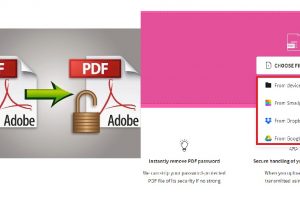 how to unlock pdf file online and offline