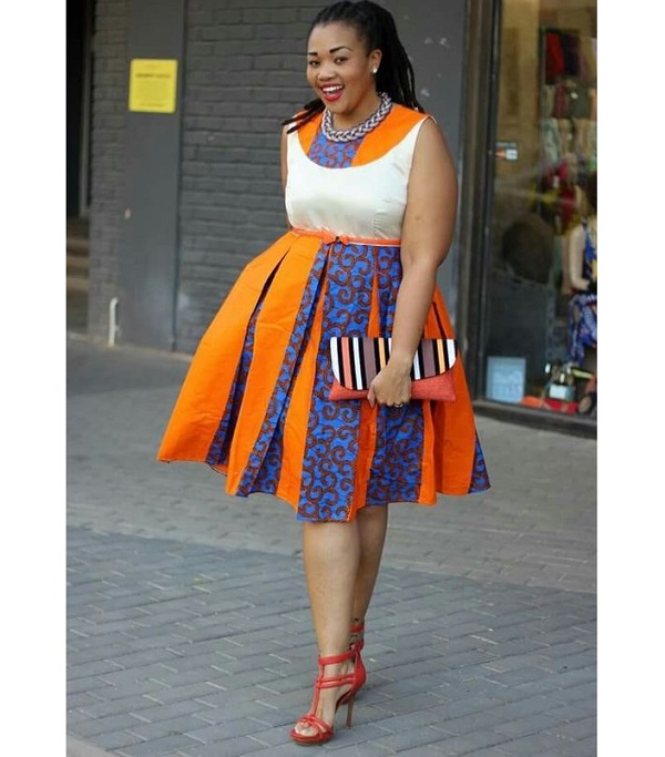 latest ankara styles for plus size ladies