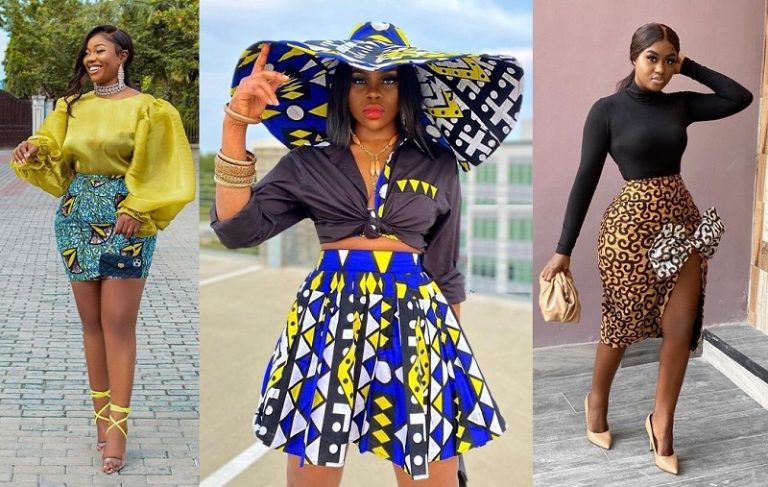 85 Latest Ankara Short Skirt & Blouse Styles for Classy Ladies