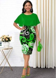 simple yet beautiful ankara short gown style for young ladies