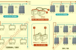 how to connect solar batteries and panels: series, parallel, series-parallel connections