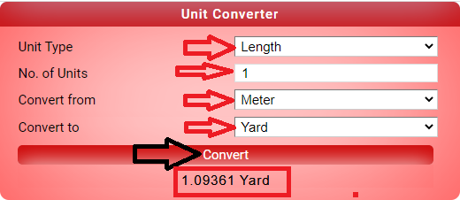 how the unit conversion app works