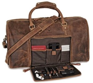 best travel bag or weekender leather bag for men