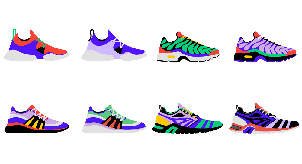 Run together app: NFT shoes level up