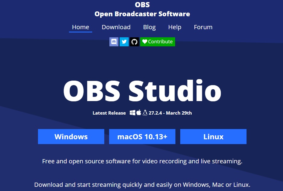 obs studio: best free offline video recording and live streaming tool for desktop