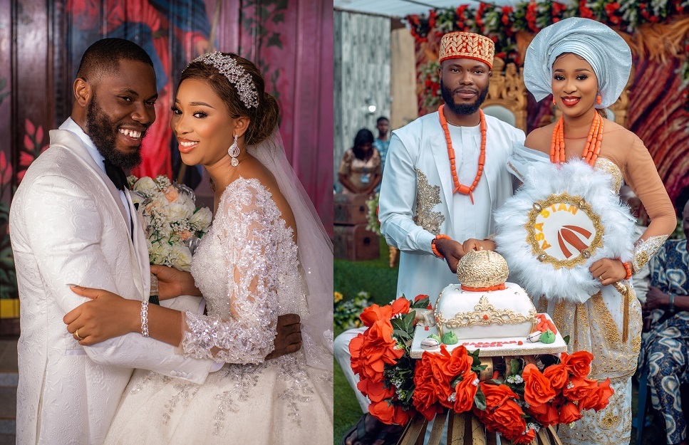 latest african white wedding and traditional marriage fashion styles - asastan 2022