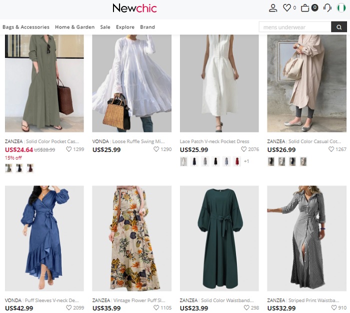 top newchic clothing deals for women